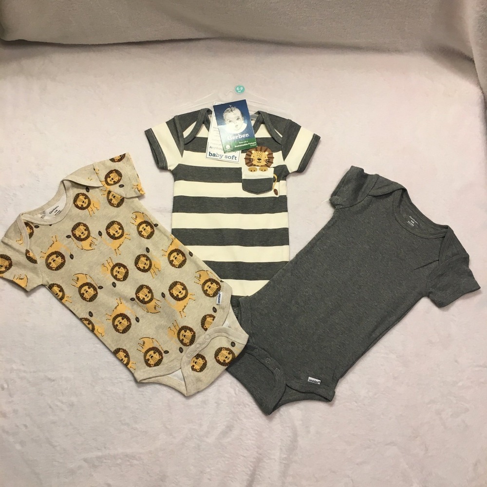 New gerber organic onesies 9m